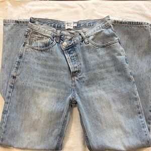 Princess Polly Men's Denim Jeans in Light Blue